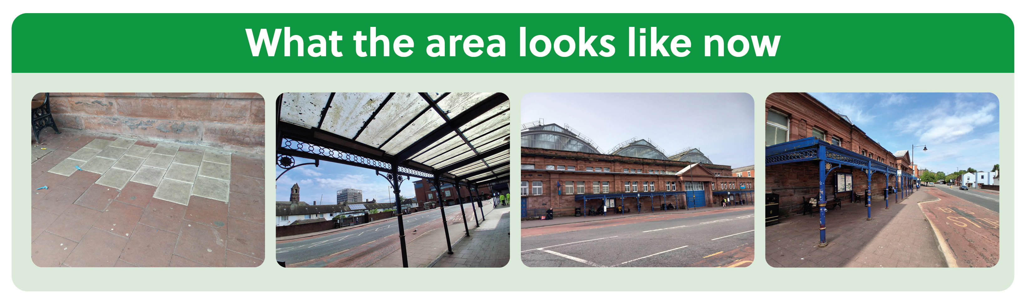 What Market Hall bus hub looks like now