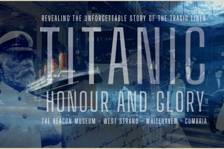 New exhibition of the Titanic marketing image