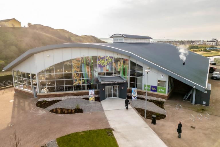 Photo of the exterior of Maryport Activity Centre