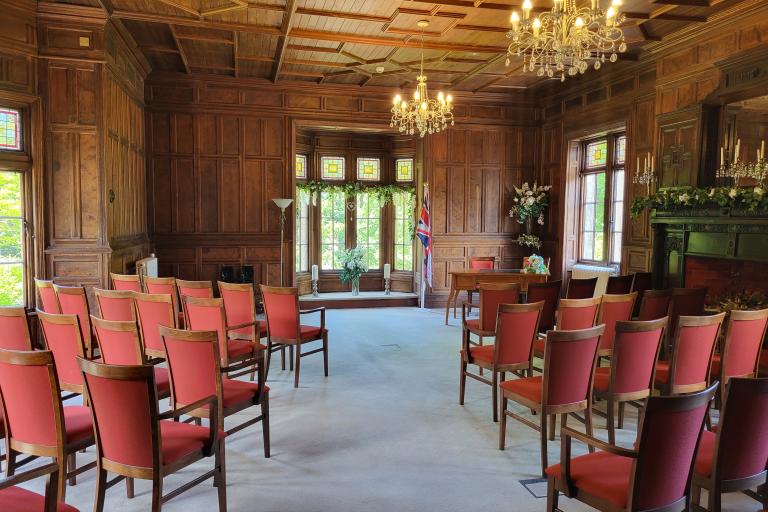 Carlisle Register Office ceremony room