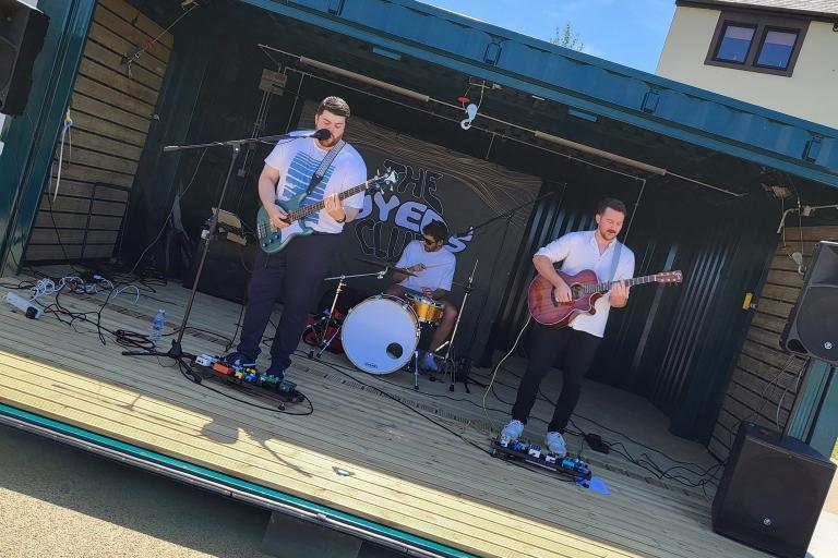 Maryport Harbourside Event Space Stage