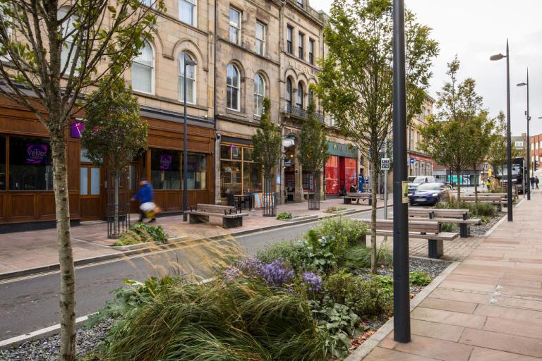 Devonshire Street in Carlisle