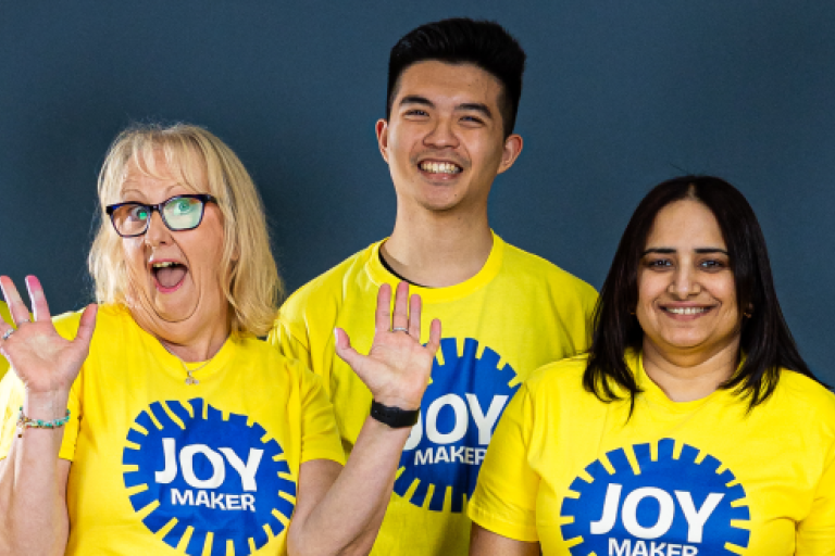 JOY volunteers