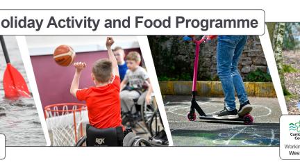 Cumbria's holiday activity and food programme - book now