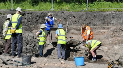 Carlisle archaeological dig