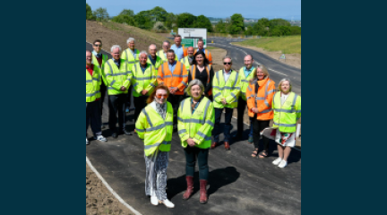 Multi-million pound road opens at Torpenhow! 