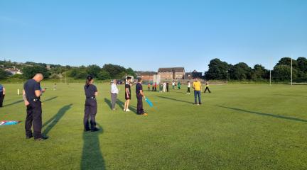 Annual cricket match for refugees