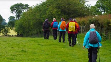 People walking