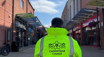 Cumberland officer in Workington