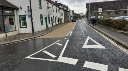 A road in Keswick