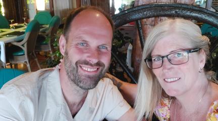 Debbie and Allan