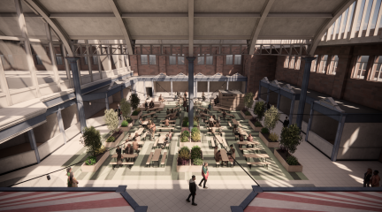 Market Hall Carlisle - regeneration concept