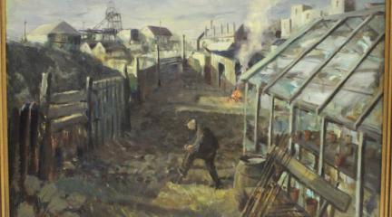 Panel 1 - CC.2 (Painting) Harrington No.10 Colliery, Lowca by William G. Bell