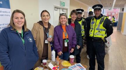 Workington Community Alcohol Partnership at the Workington Lights Switch-on