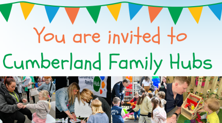 You are invited to Cumberland Family Hubs