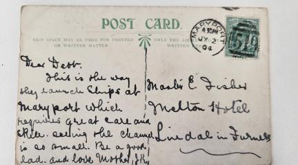 Postcard Maryport