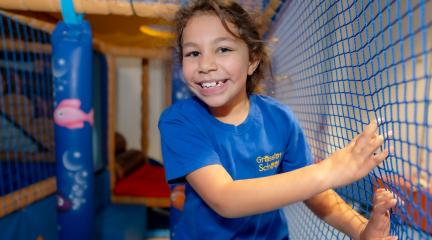 Children at Maryport Leisure Centre