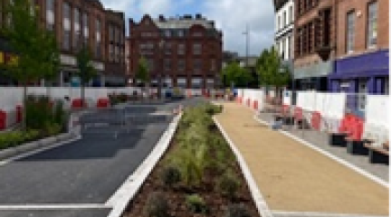 Works on Carlisle Southern Gateway are almost complete
