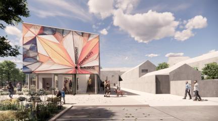 An artists' impression of plans for the former Red Lion site in Egremont
