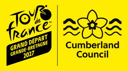 Tour De France and Cumberland Council logo