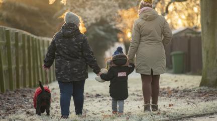 Adopters Amy & Kirstie