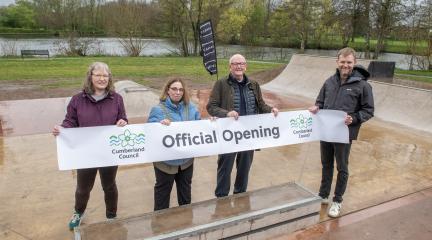 Skatepark opening 