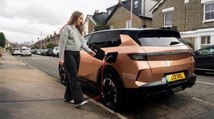 the cross pavement ‘Gully’  EV charging