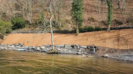 Ashness Bridge repairs