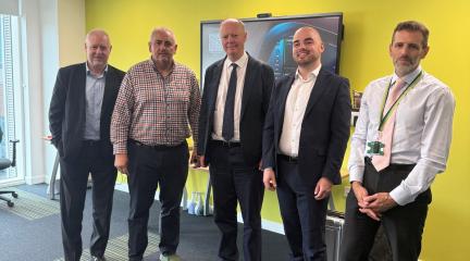 Andrew Seekings, Mark Fryer, Chris Witty, Cllr Justin Mcdermott, Colin Cox