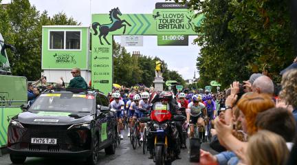 Tour of Britain in Cockermouth