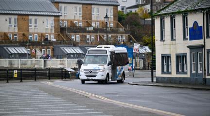 Cumberland Go bus in Maryport