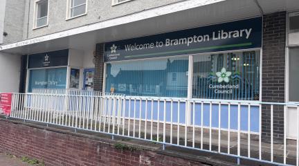 outside of Brampton Library