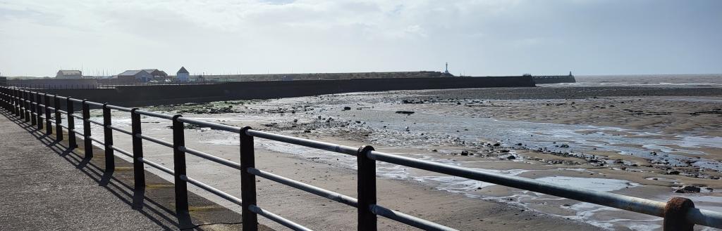 New railings in Maryport