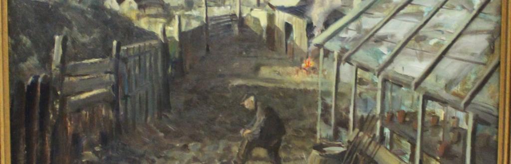 Panel 1 - CC.2 (Painting) Harrington No.10 Colliery, Lowca by William G. Bell
