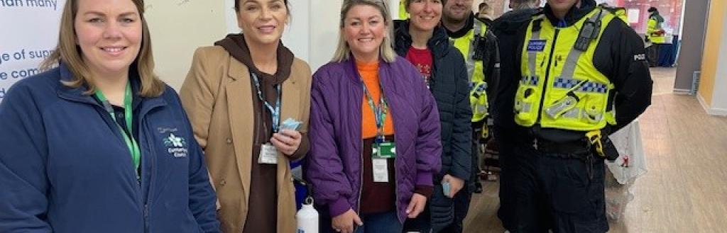 Workington Community Alcohol Partnership at the Workington Lights Switch-on