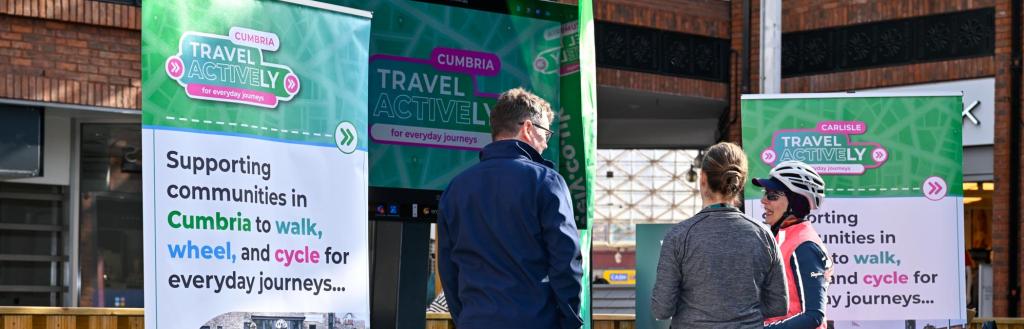 Travel Activley launch event in The Lanes