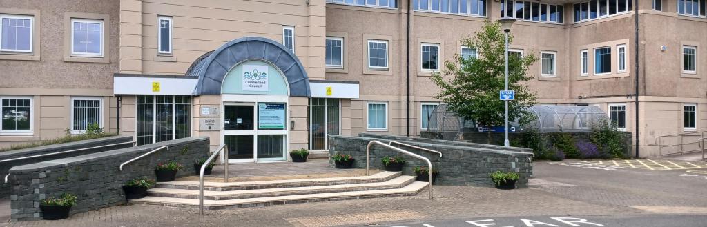 outside of Allerdale House