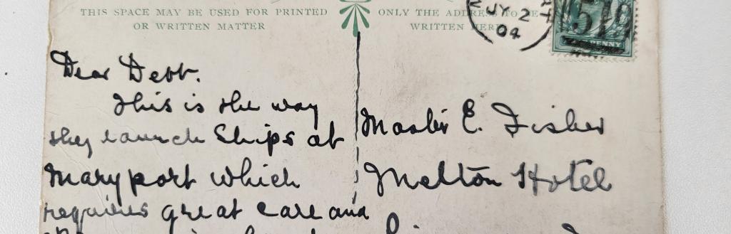 Postcard Maryport