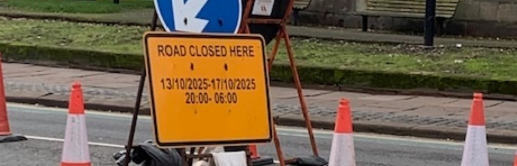 Botchergate road closure