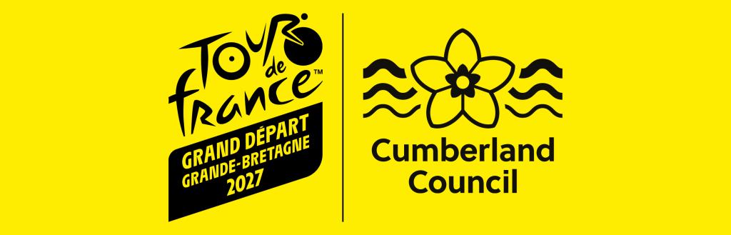 Tour De France and Cumberland Council logo