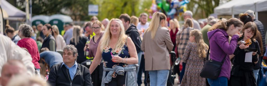 Producers Market at a Taste Cumbria Event