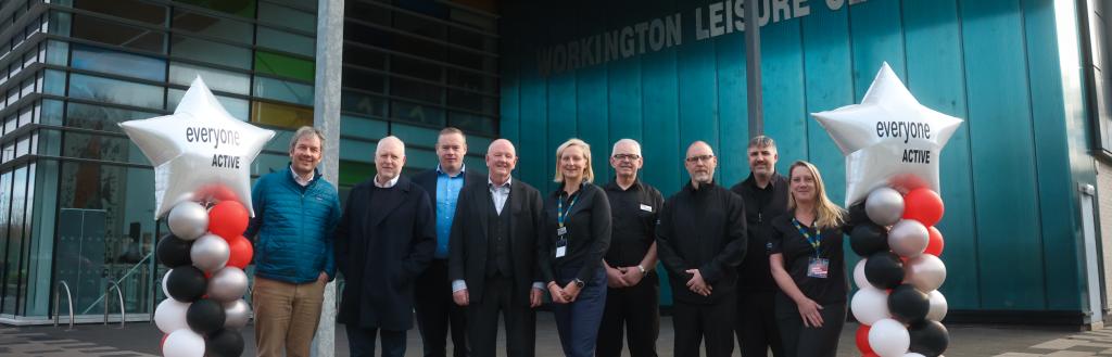 Launch of the new service at Workington Leisure Centre
