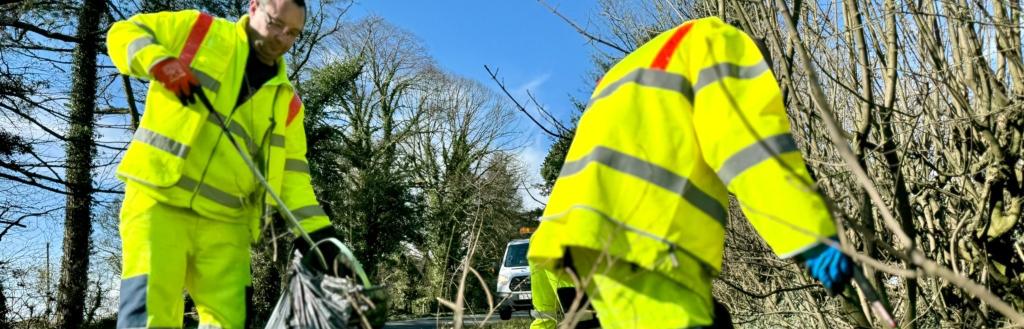 Verge litter pick