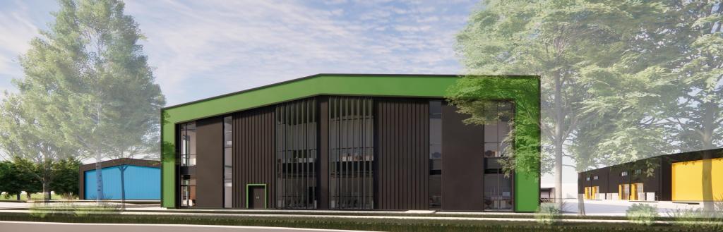 Artist impression of Leconfield hub