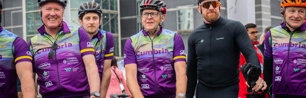 Cyclists at UKREiiF