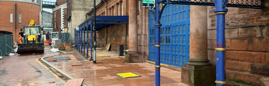 carlisle market hall bus hub - mid project