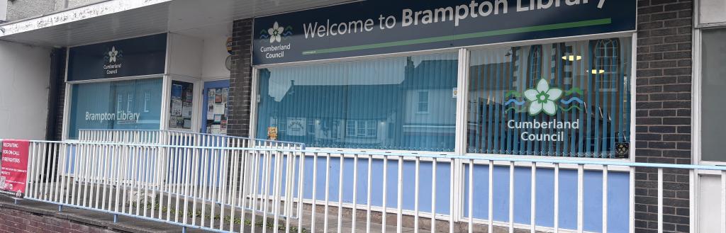 outside of Brampton Library